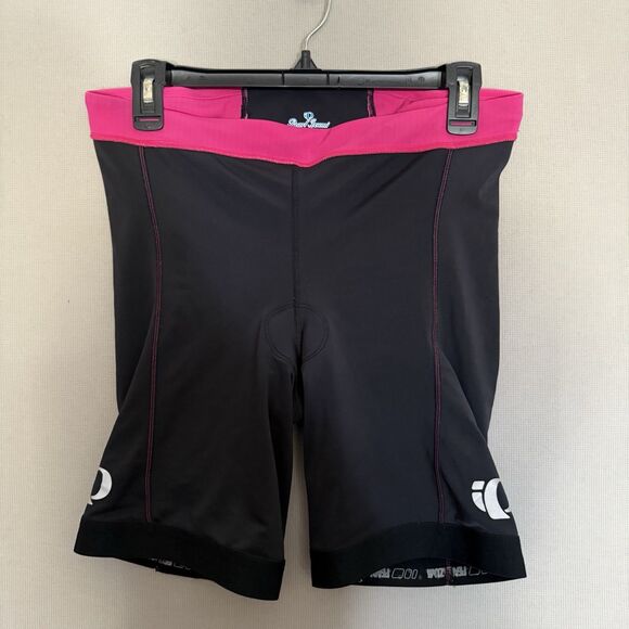 Pearl Izumi Shorts X-Large Womens Cycling Select Padded Pink Black Performance - Picture 1 of 14